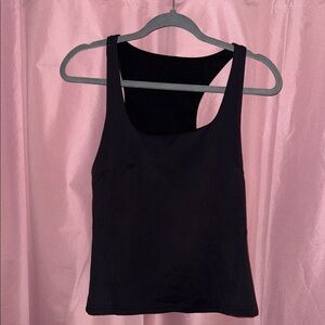 lululemon athletica Black Scoop-Neck Tank